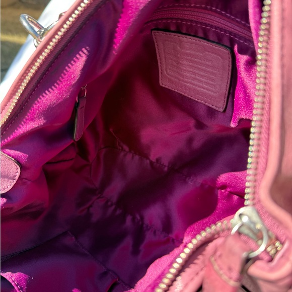 Coach Madison Sophia with Sparkle Leather Pink/Mauve 2012 22563 - Picture 6 of 9
